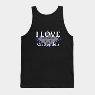 I LOVE Crittenden | Arkensas County Tank Top